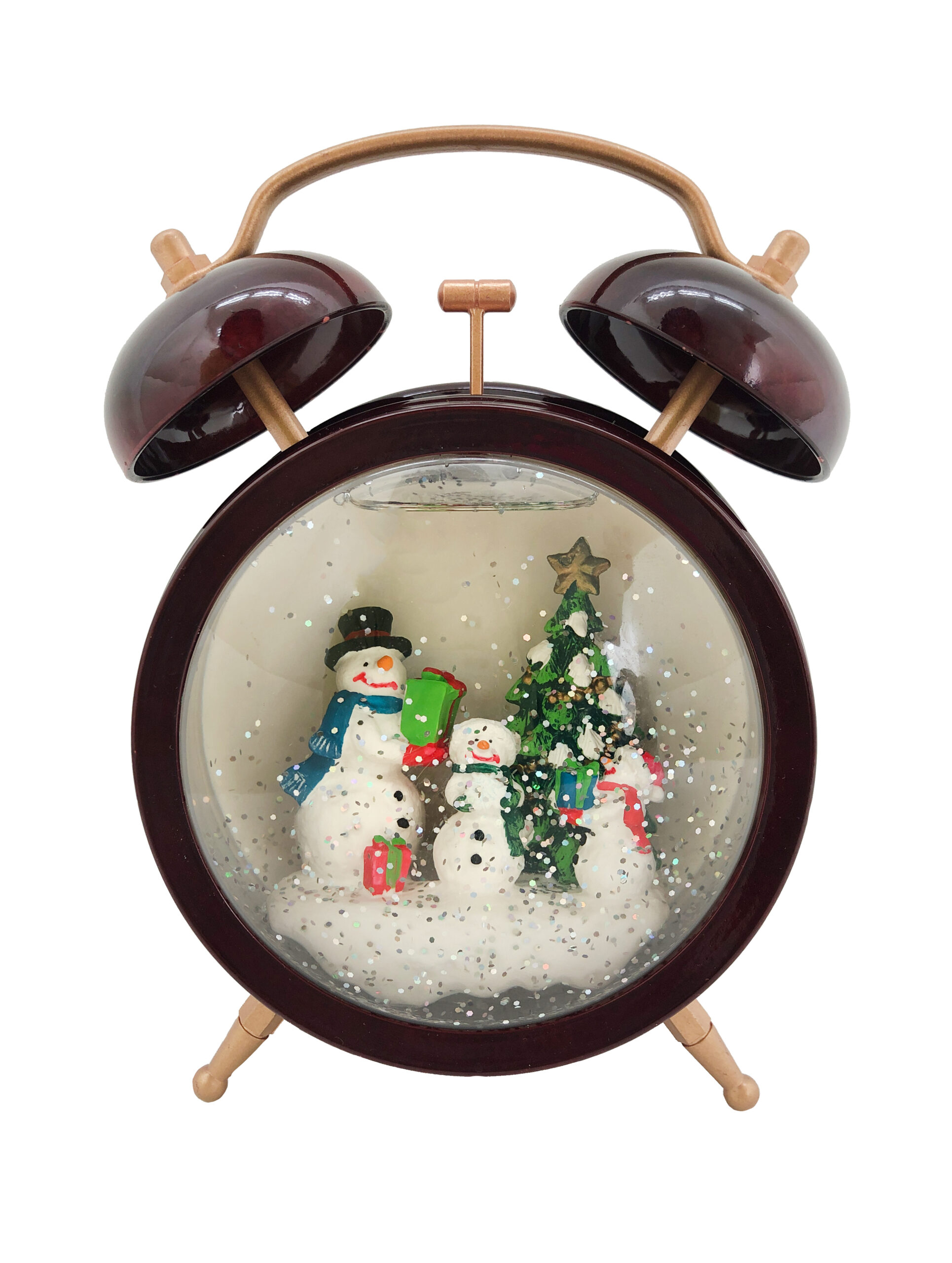 Christmas Clock – Snowman (Pollyanna)