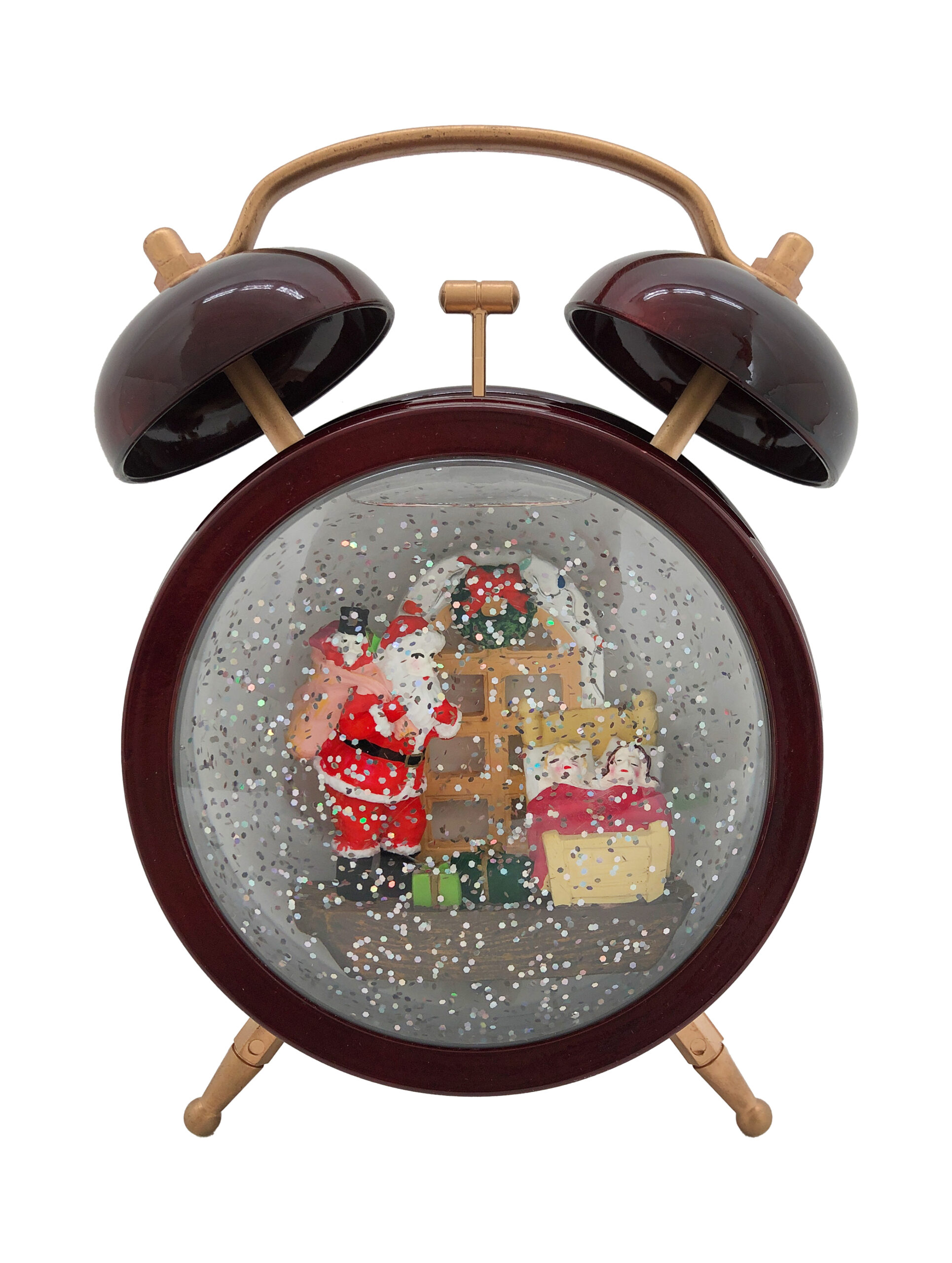Christmas Clock – Santa (Pollyanna)