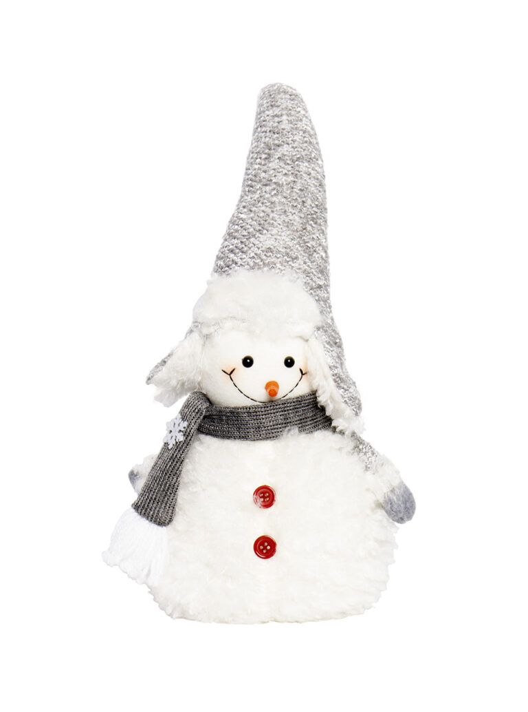 Christmas Snowman Tumbler in Grey (Pollyanna)