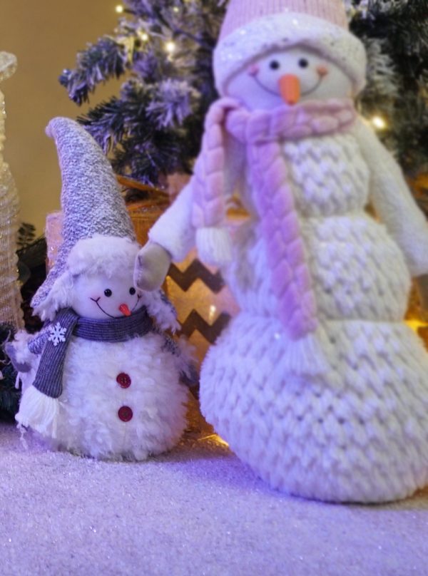 Christmas Snowman Tumbler in Grey (Pollyanna)