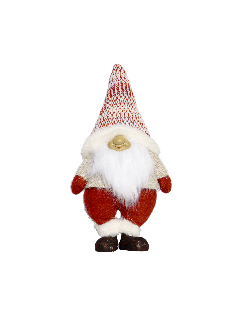 Standing Santa with Knitted Hat (Pollyanna)
