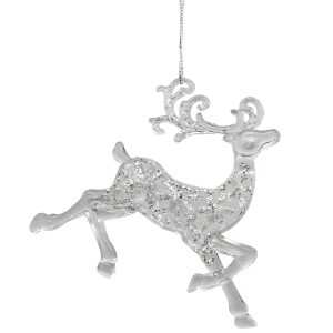 Reindeer Crystal Ornament (Pollyanna)